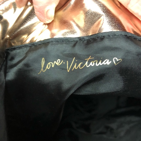 Victoria secret rose gold tote bag - Picture 10 of 12